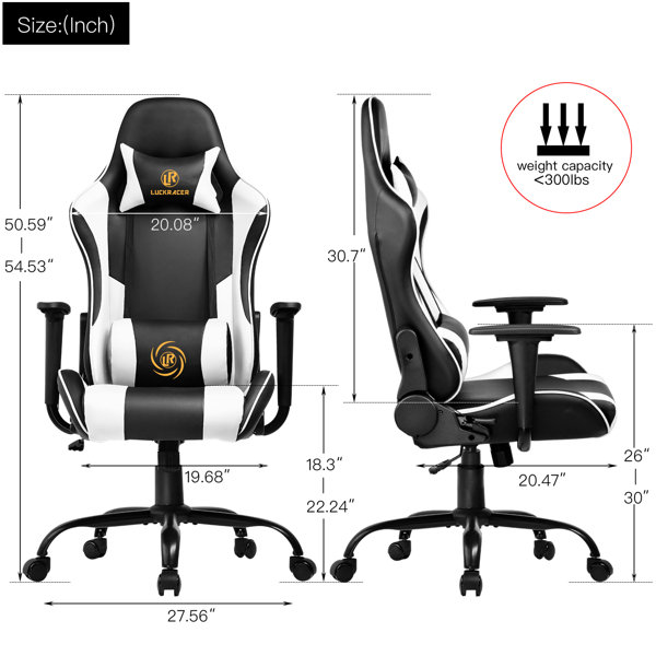 Likeregal gaming chair outlet dimensions